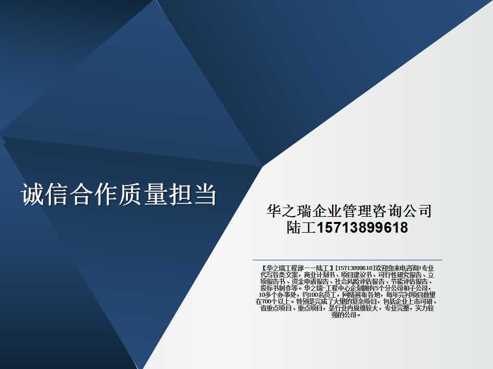 柳城县做项目申请报告项目立项申请项目书