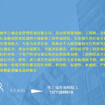 孟津县可以加急做立项报告的公司