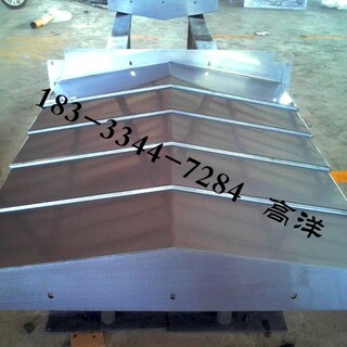 汉川T611C镗床Y轴防铁屑钢板防护罩伸缩平稳图片2