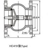 蝶式止回阀