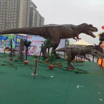江苏南京大型远古时期的仿真恐龙出租，沉醉于美景中不愿醒来的镜花宫租售