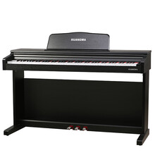皇玛（HUANGMA）电钢琴88键重锤8813P立式电钢琴PVC玫瑰木图片