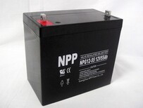 耐普蓄電池NPPNP12-6512V65AH耐普鉛酸免維護蓄電池圖片2