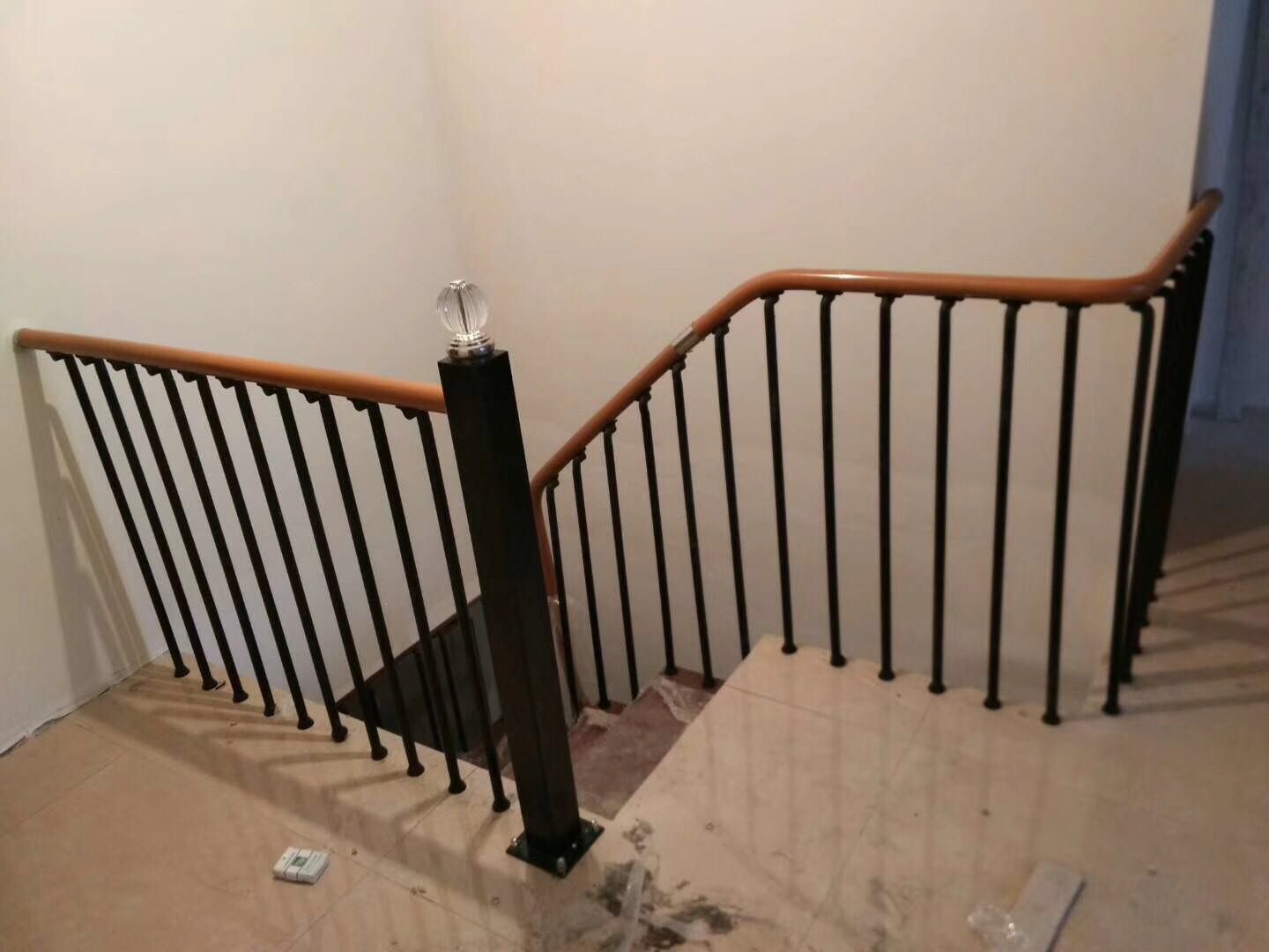 斜梁楼梯家用不锈钢楼梯护栏