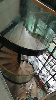 玻璃楼梯现代简约阁楼复试