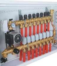西安分水器、西安采暖分集水器、西安地暖分水器销售安装联系图片