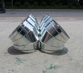 螺旋风管加工厂家广东螺旋风管全套配件弯头、三通、风阀