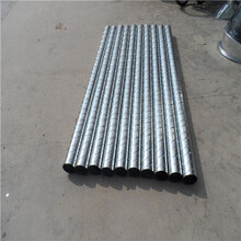 油煙抽排管道商場(chǎng)超市空調(diào)通風(fēng)管道佛山通暢螺旋風(fēng)管廠家