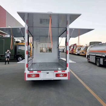 徐州双排广告宣传车厂家直供售货车多少钱一辆