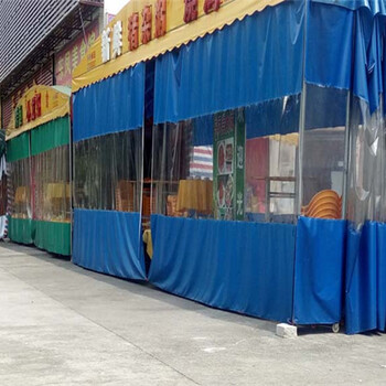 加厚透光擋雨布空調(diào)隔斷軟膠陽(yáng)臺(tái)防雨簾農(nóng)莊大排檔pvc透明圍布簾