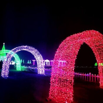 四川国际灯光节制作厂家灯光节出售定制