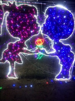 惠州工艺精深灯光展览制作厂家打造LED灯光视觉盛宴