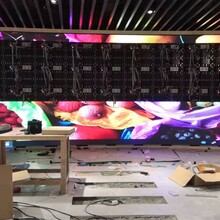 光明公司會議室學校階梯教室LED全彩屏會標屏制作安裝維修調試圖片