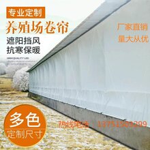 养殖帆布鱼池帆布游泳池大型种植蓄水池养殖场卷帘大排档透明围布定做图片