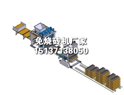 彩砖制砖机设备厂，6-15型液压空心砖机生产视频设计合理