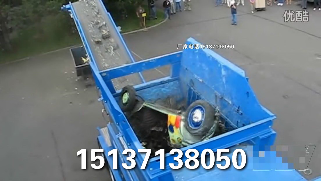 荆州大型报废汽车拆解设备详细资料，大型报废车粉碎机是什么箱体钢板厚