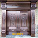 金典大气中式铜门-私人定制的纯真铜门-精湛的铜工艺-质量服务保障