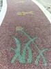 廊坊廣陽區彩色聚氨酯陶瓷顆粒防滑路面膠粘石地坪詠彩興邦施工隊
