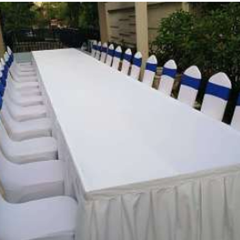 供应北京1.2米长条桌1.8米长条桌折叠桌带桌布桌群租赁