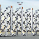 黑龍江明水電動門伸縮門電動伸縮門別墅門道閘車牌識別門禁打卡
