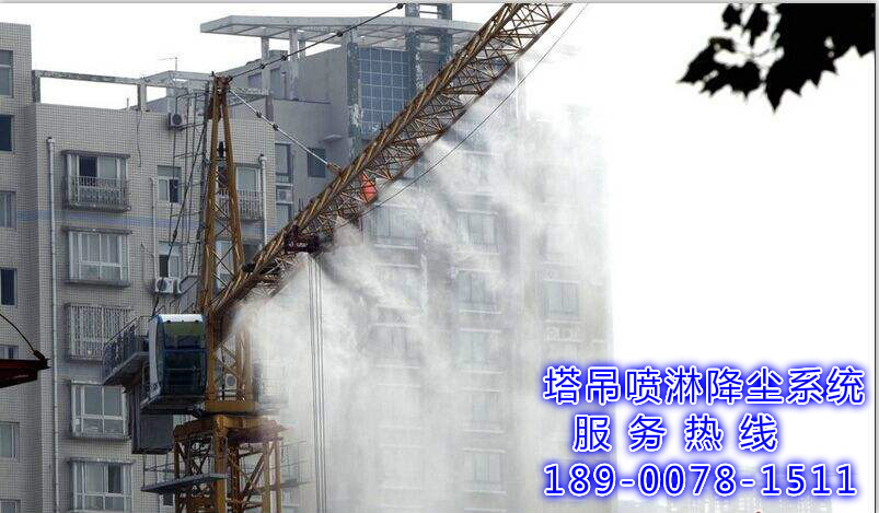 汕头建筑工地塔吊喷雾降尘设备地区