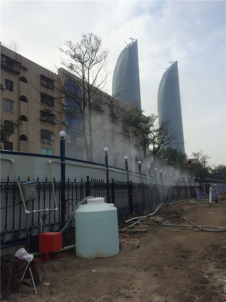 杭州围挡喷淋降尘系统杭州围挡喷淋降尘设备