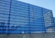山西省大同供应优质防风抑尘网蓝色灰色多种颜色实体生产厂家长度在7米之内都可加工
