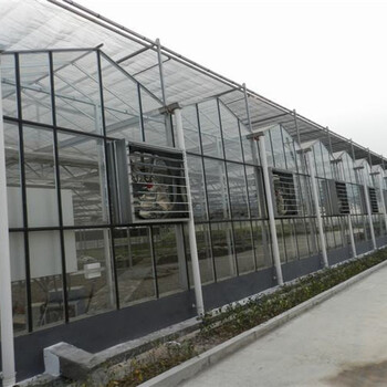 河南中药种植玻璃温室大棚骨架，配件，生产厂家一体化作业