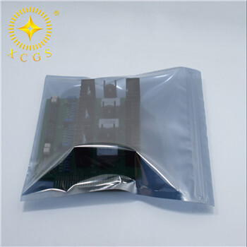 银灰色防静电电子产品包装袋ESD防屏蔽袋广东茂名厂家供应