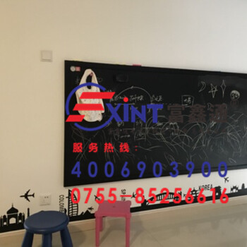 珠海大黑板壁挂3磁性黑板玻璃E香洲黑板墙教学清仓