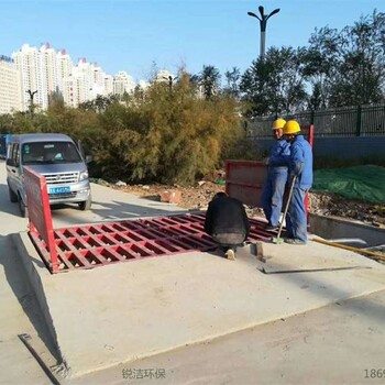 赤壁工地洗车机采用进口感应系统反应快