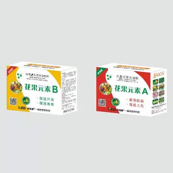 得海龍廠家花果元素A+B促進(jìn)作物座果膨果