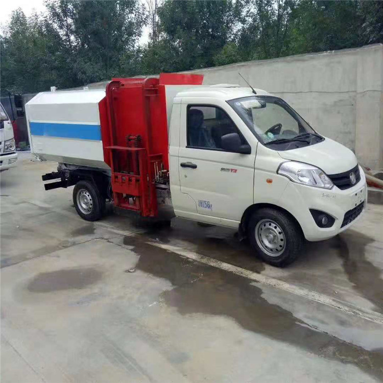 山东临沂-四轮电动垃圾车-挂桶式电动垃圾车生产厂家