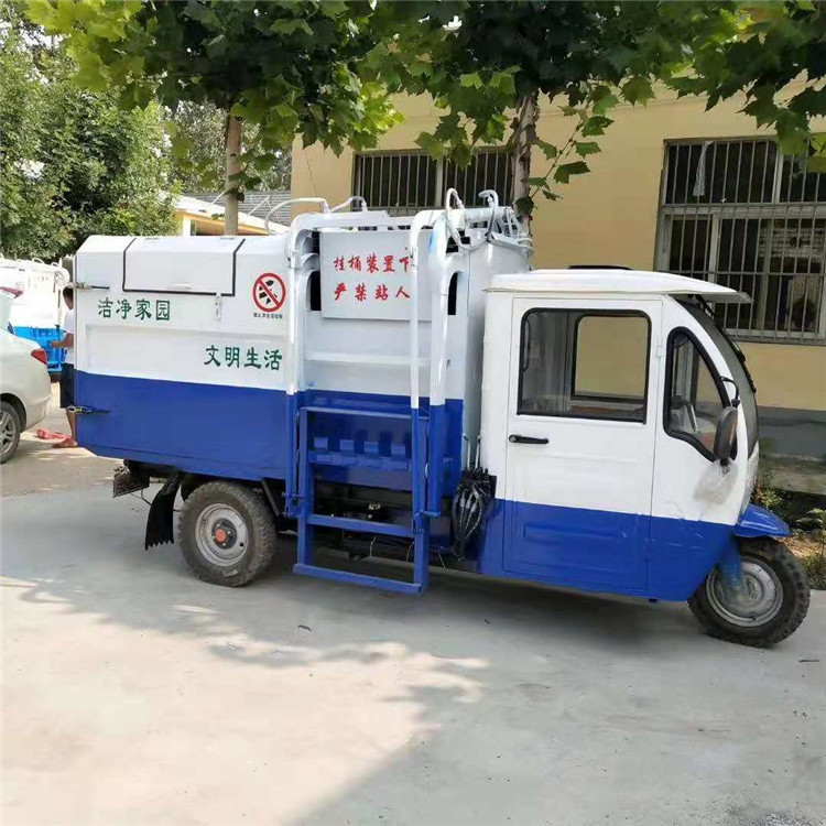 湖南株洲环卫垃圾车-侧挂式电动垃圾车的厂家