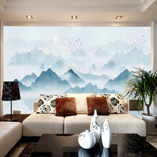 福建18D超强立体壁画个性定制沙发电视背景墙布装饰画
