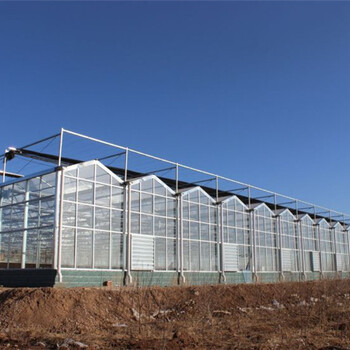 白银现代化玻璃温室建造厂家