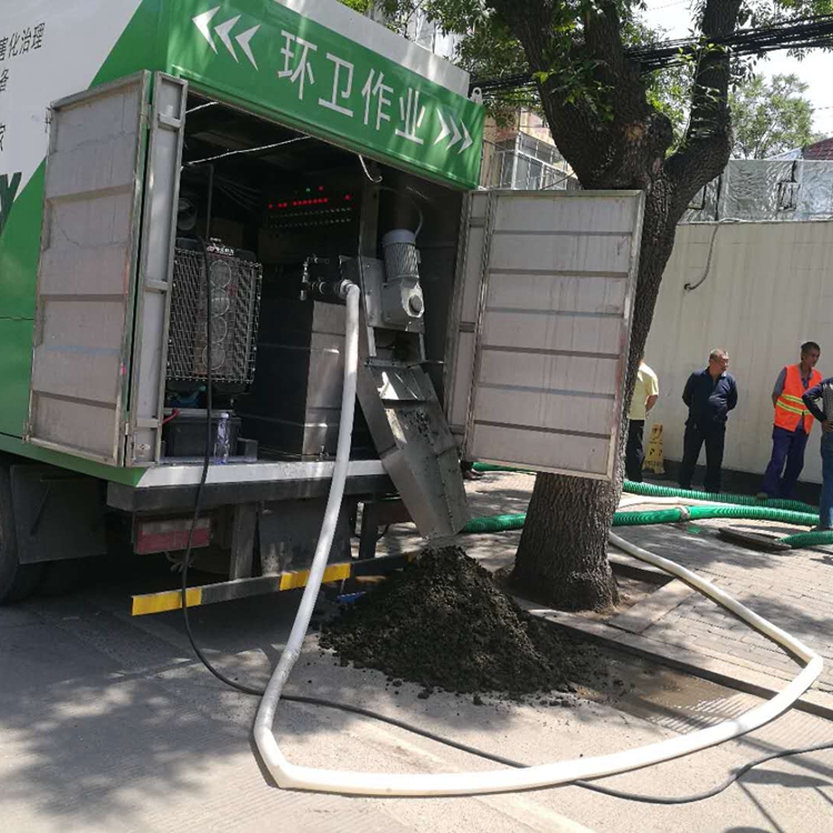 盐城多功能环保作业车分离式吸污净化车