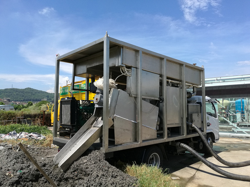 河道清淤车福建新型吸污净化车河道清淤车