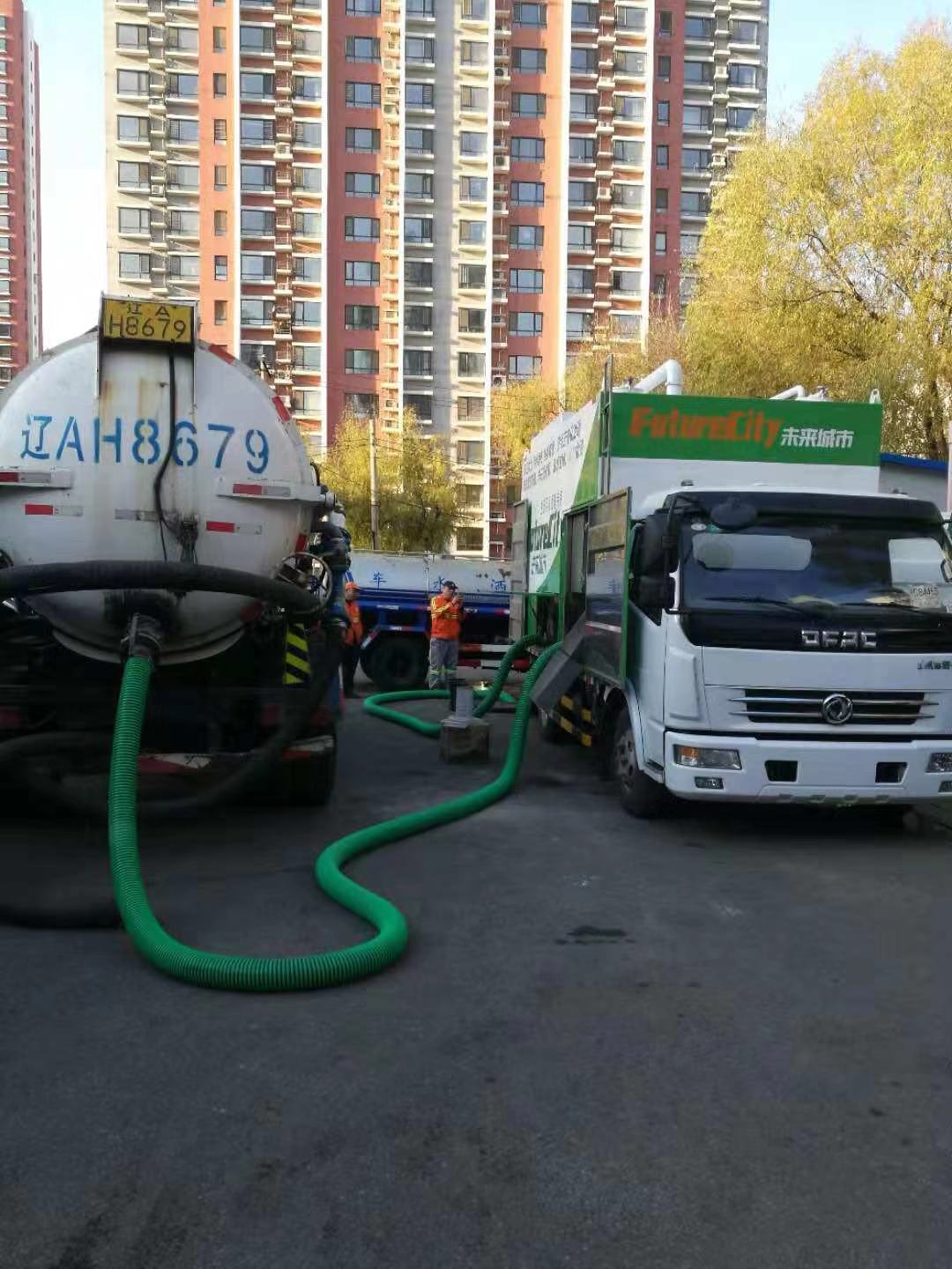 临沂环保吸粪车干湿分离吸粪车