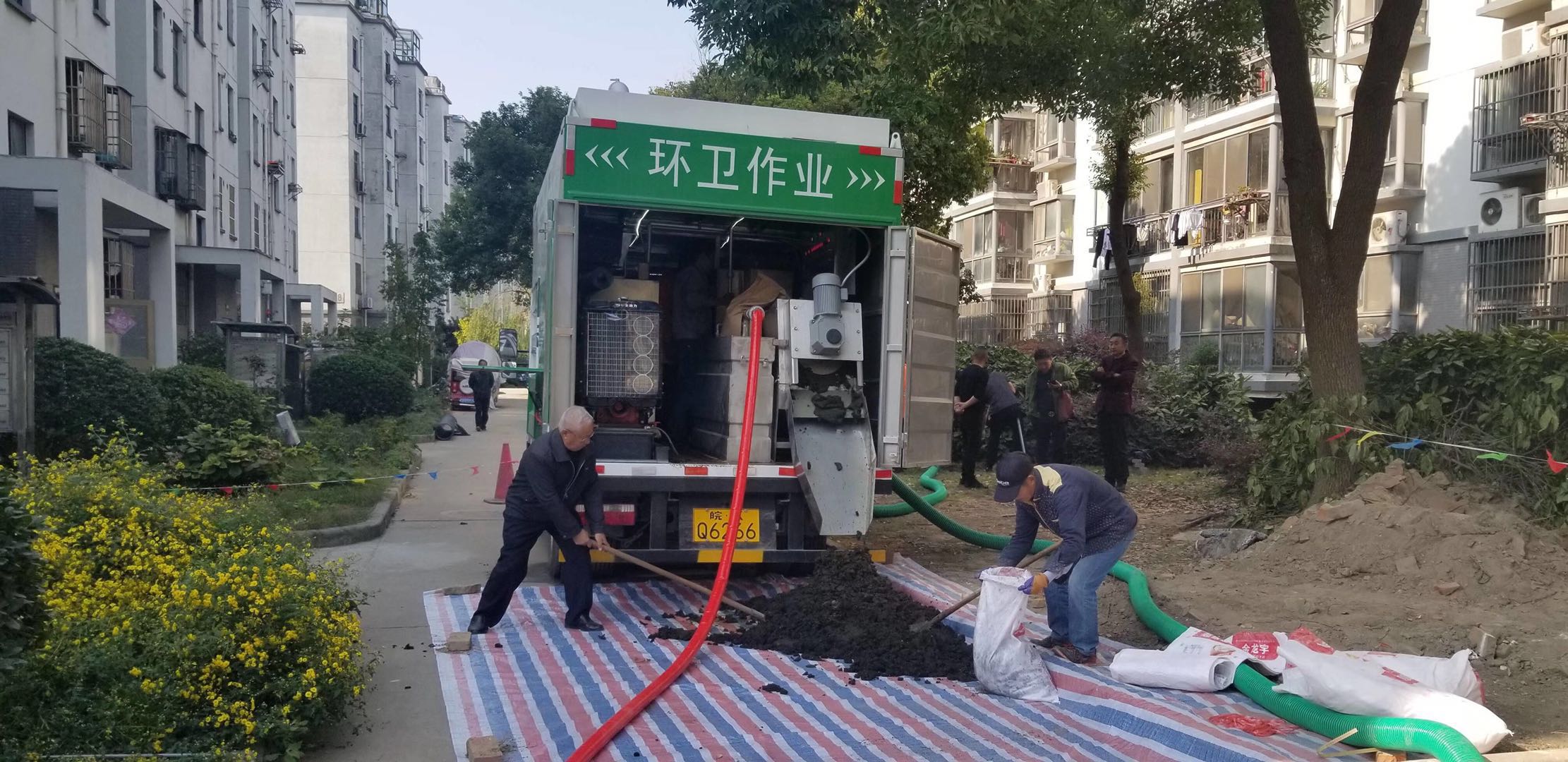 无害化分离吸粪车粪便处理设备无害化分离吸粪车