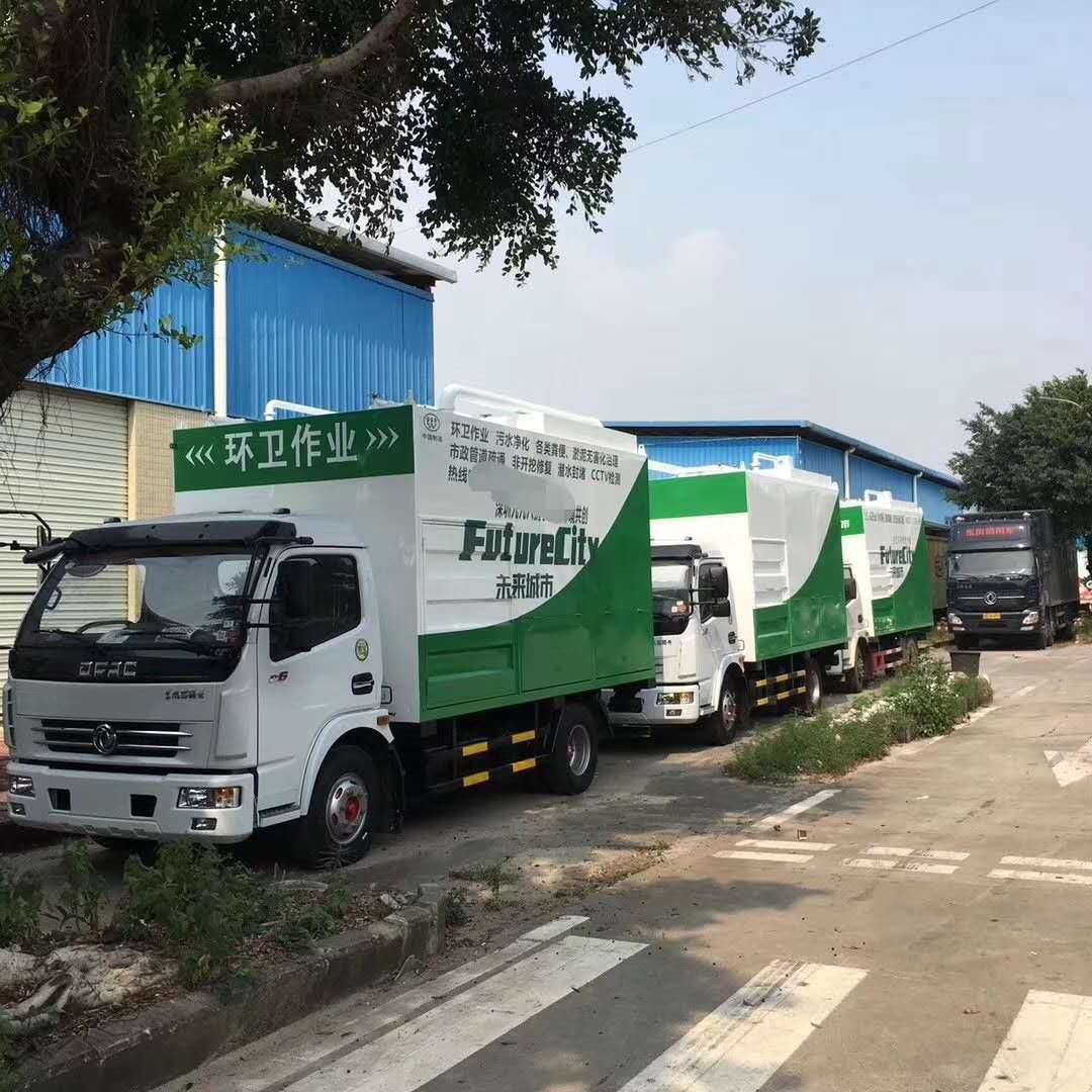 大同养殖场粪便处理车分离式吸粪车