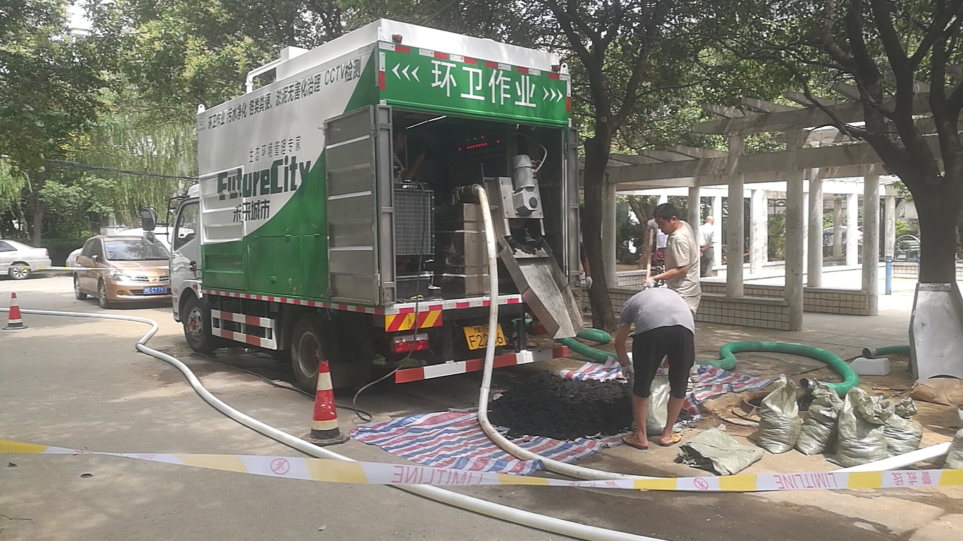 怀柔河道清淤车河道清淤车