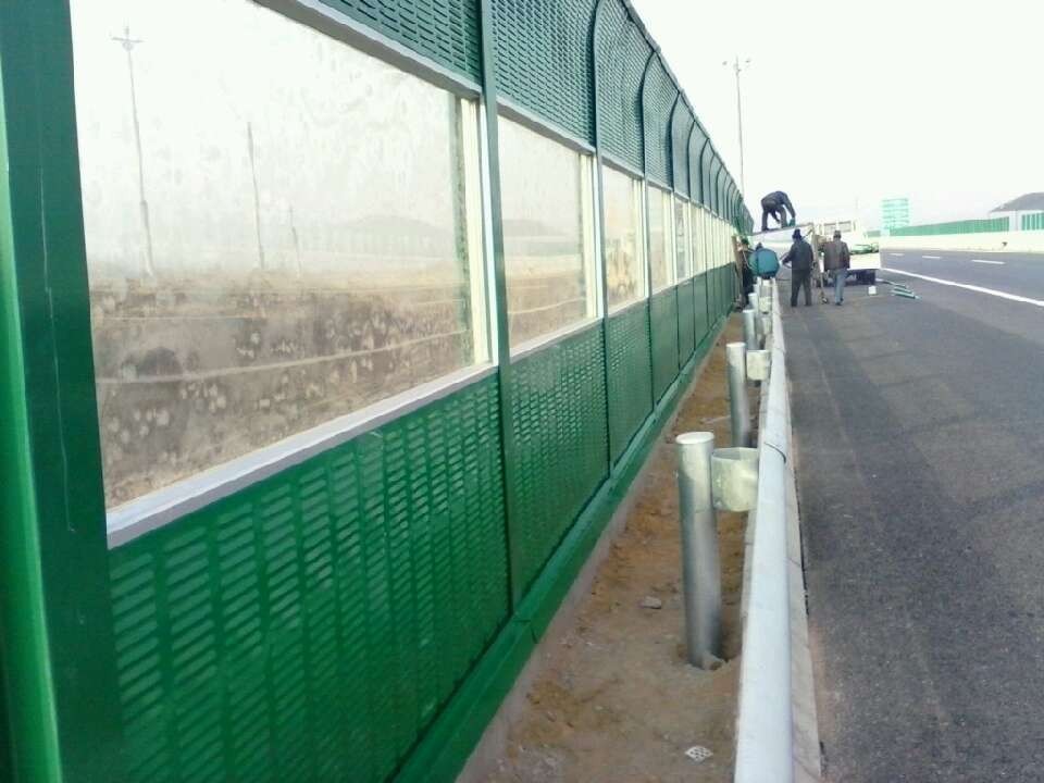 山东省临沂市有机玻璃声屏障环评样品声屏障厂家，生产销售安装一体化