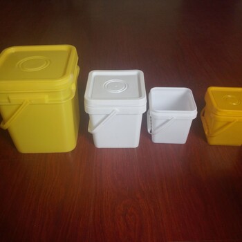 5升-10升彩色方形塑料桶价格_供应商