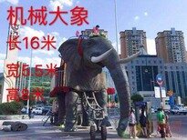 淮北远古巨兽仿真恐龙出租，威武霸气机械大象厂家现货图片5