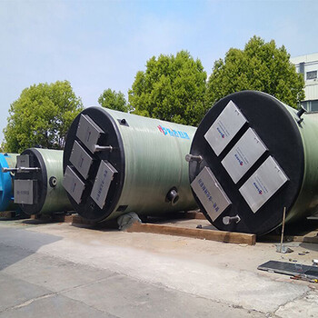 安徽一体化污水提升泵站玻璃钢预制泵站厂家定制