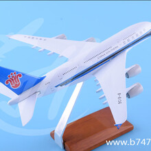 汕头金豪空客A380南航定制商务工艺礼品合金飞机模型图片