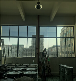 办公室玻璃贴膜窗户防晒隔热遮光防爆膜图片3