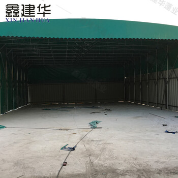 揭阳普宁市电动雨棚，大型仓库雨篷伸缩，推动停车蓬大概多少钱