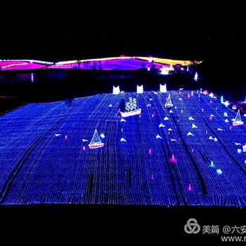 會動的燈光夜景天天不重樣燈光節(jié)出租租賃讓你看個夠